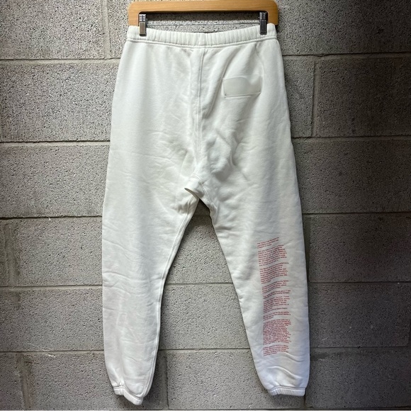 Heron Preston NASA Sweatpants in White - Picture 5 of 10